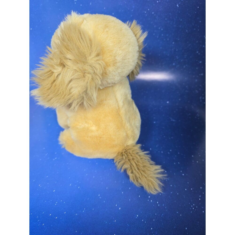 Dan Dee Vintage Tan or Golden Puppy Dog Plush Stuffed Animal 9" Platinum Plus - Picture 4 of 8